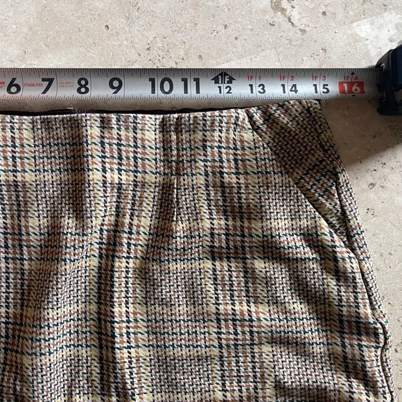 Cabi Plaid Past Time  Women's Skirt - Picture 5 of 9